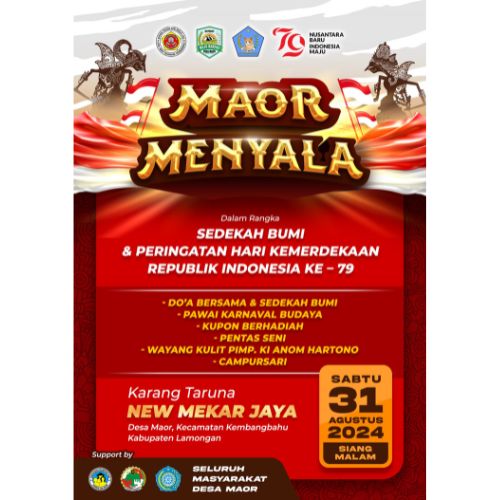 HUT RI ke 79 Maor 